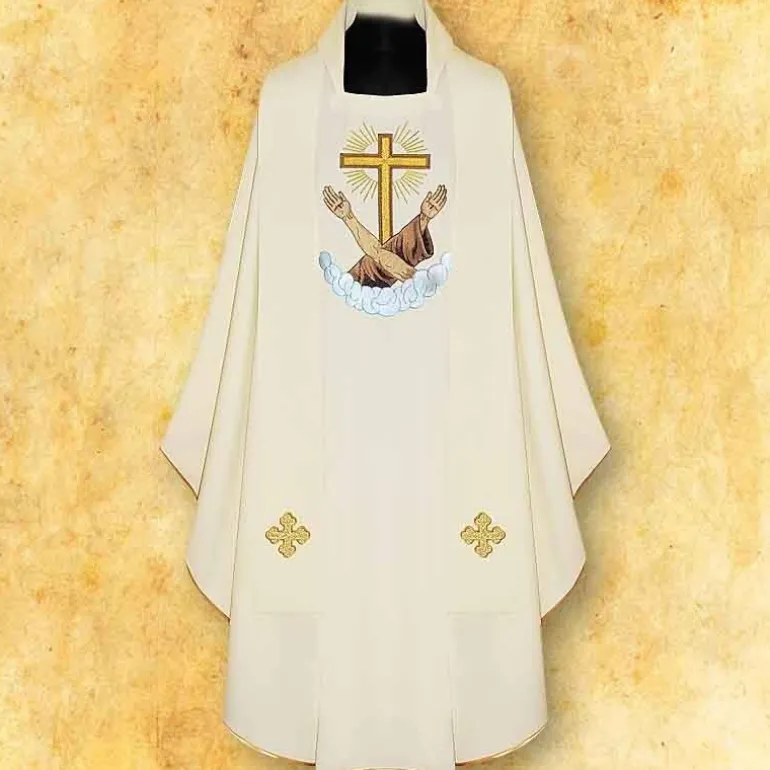 Articles Religieux JP Chasuble franciscain pour messe^ Visages De Saints