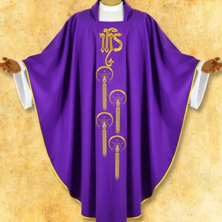 Articles Religieux JP Chasuble liturgique avent^ L'Avent | L'Avent