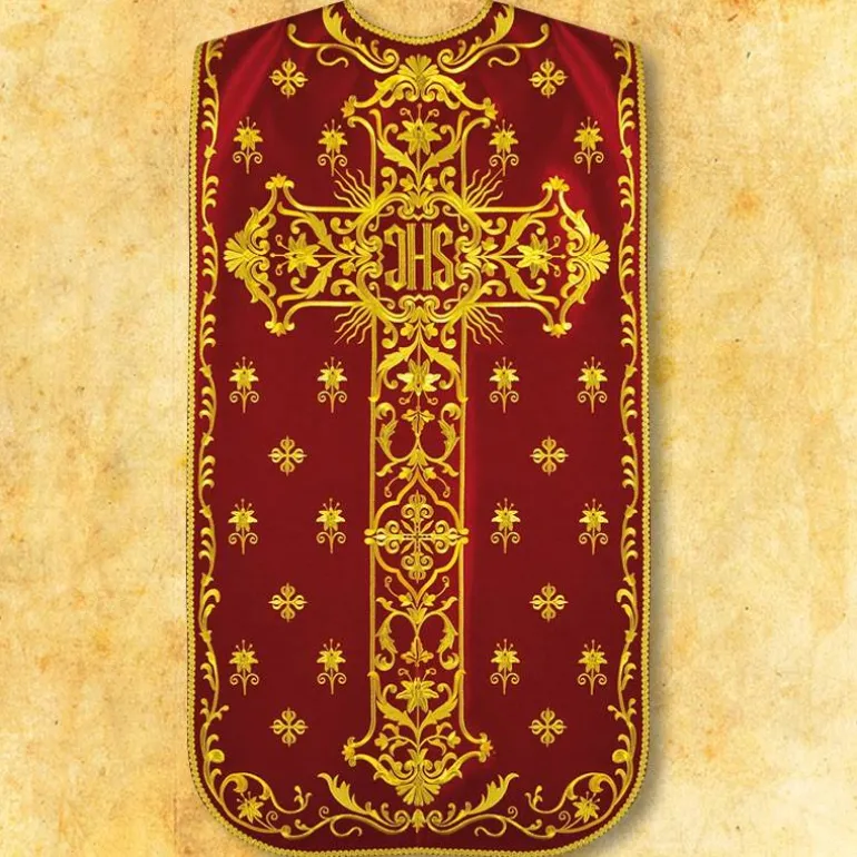 Articles Religieux JP Chasuble liturgique romaine^ Chasubles Romaine