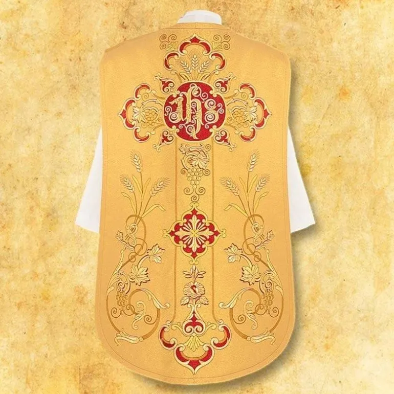 Articles Religieux JP chasuble liturgique romaine^ Chasubles Romaine