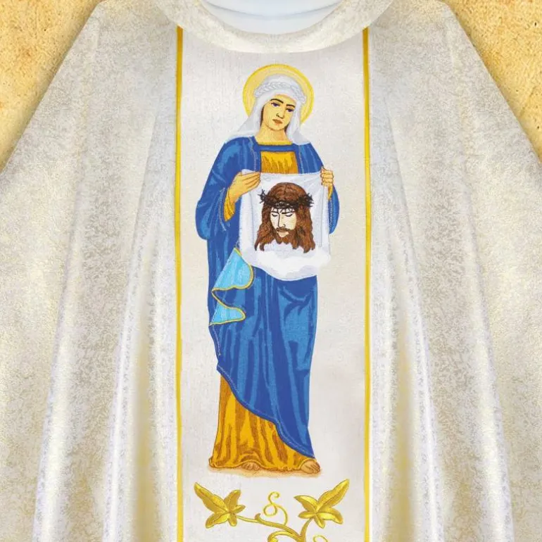 Articles Religieux JP Chasuble liturgique sainte Veronique^ Visages De Saints
