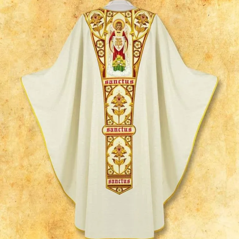 Articles Religieux JP Chasuble liturgique Trinite^ Pâques | Exclusive