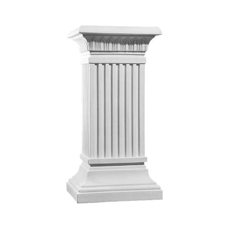 Articles Religieux JP Colonne pour statue blanc^ Socle-Colonne-Piedestal