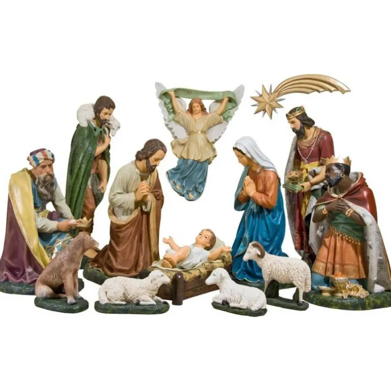 Articles Religieux JP crèche noël pour église^ Crèches