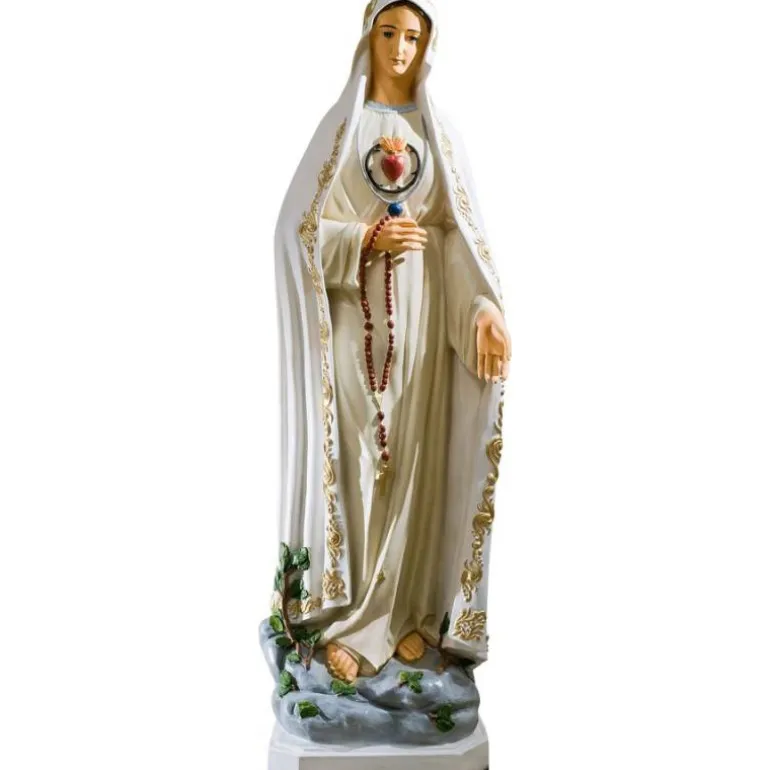 Articles Religieux JP fatima statue notre dame^ Sainte Marie