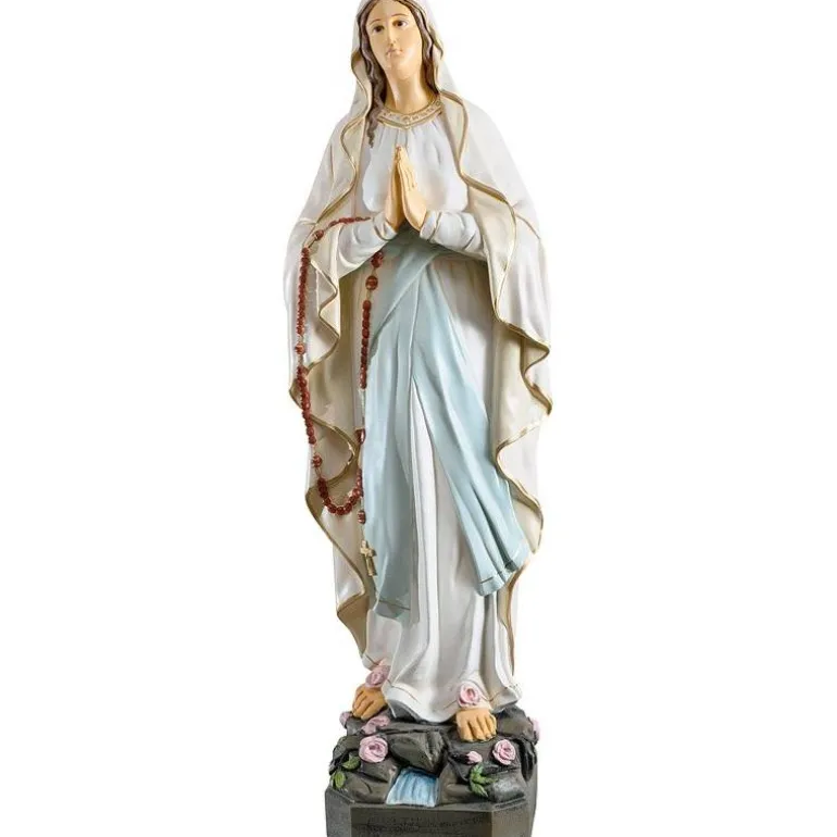 Articles Religieux JP figure notre dame de lourdes^ Sainte Marie