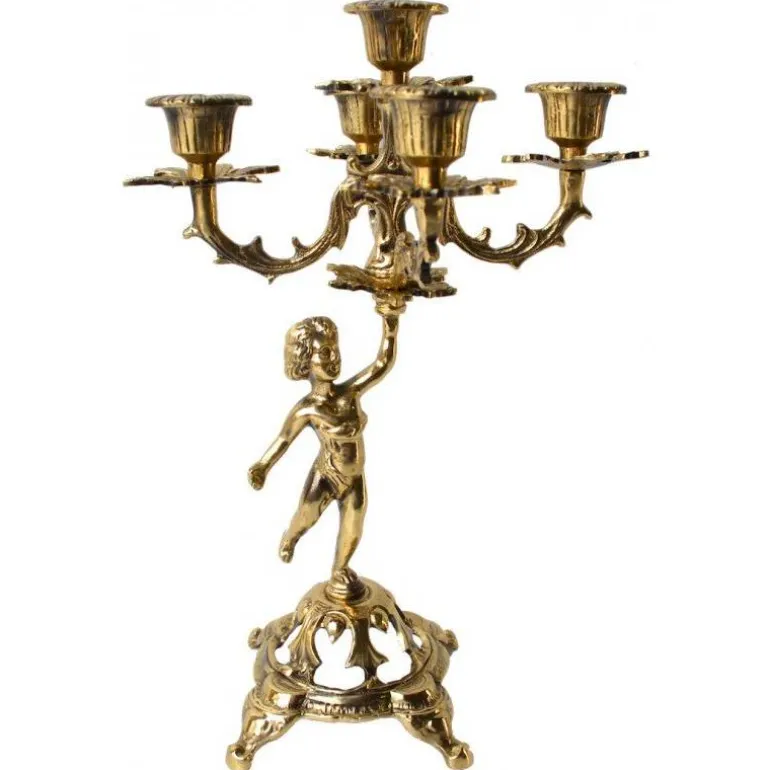 Articles Religieux JP Le chandelier 5 flammes -^ Chandelier / Candelabre