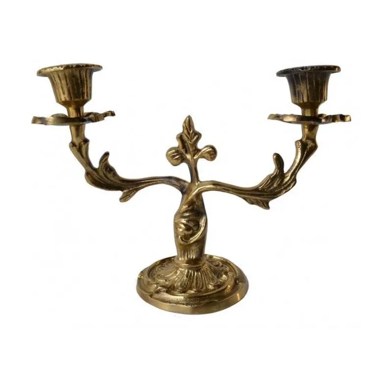 Articles Religieux JP Le chandelier 2 flammes -^ Chandelier / Candelabre