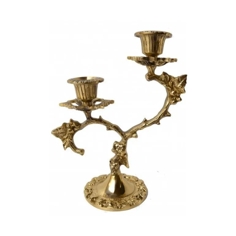 Articles Religieux JP Le chandelier 2 flammes -^ Chandelier / Candelabre