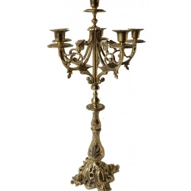 Articles Religieux JP Le chandelier 6 flammes -^ Chandelier / Candelabre