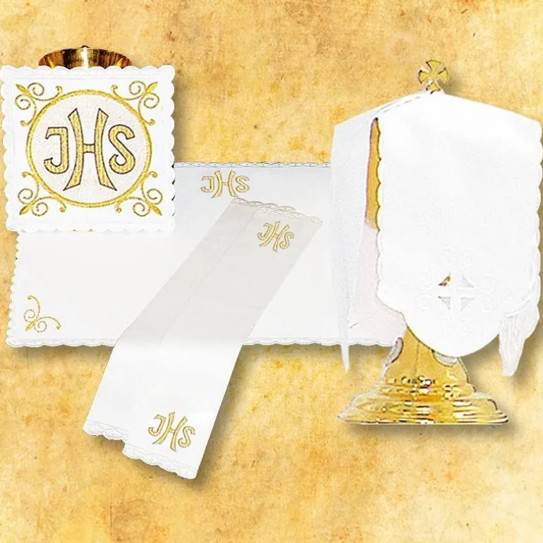 Articles Religieux JP linge d'autel^ Ligne D'Autel - Complet