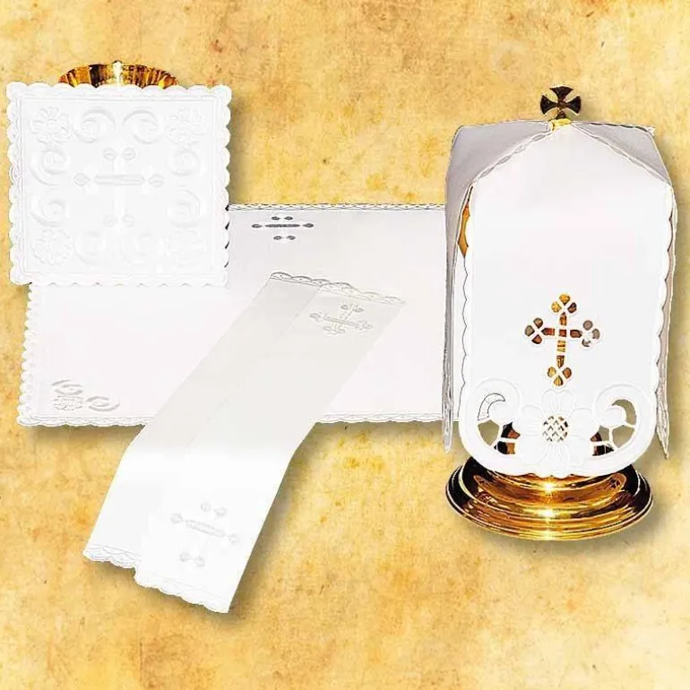 Articles Religieux JP linge d'autel complet liturgique^ Ligne D'Autel - Complet