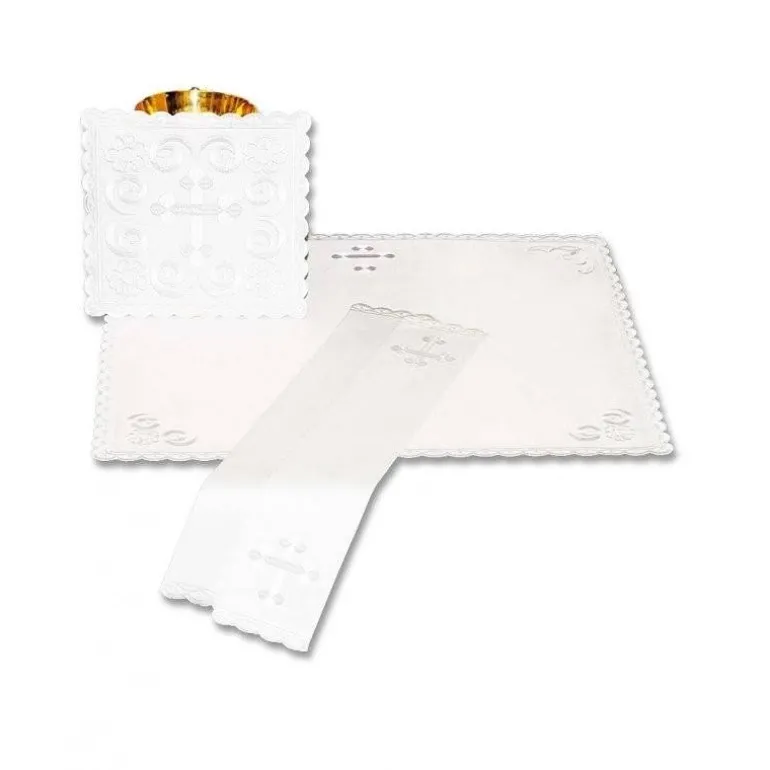 Articles Religieux JP linge d'autel complet liturgique^ Ligne D'Autel - Complet