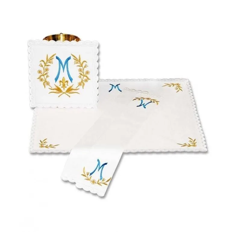Articles Religieux JP linge d'autel complet liturgique^ Ligne D'Autel - Complet