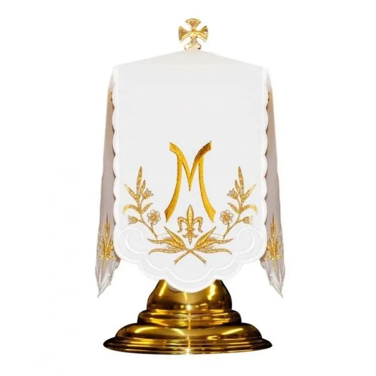 Articles Religieux JP linge d'autel complet pour messe mariale^ Ligne D'Autel - Complet