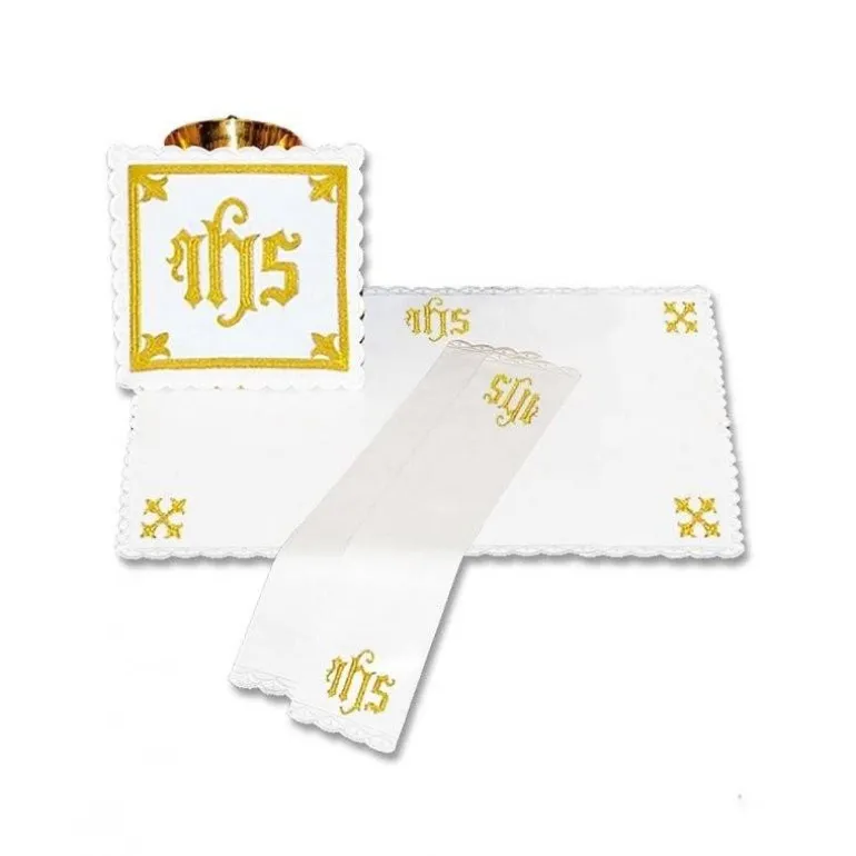 Articles Religieux JP linge d'autel pour messe^ Ligne D'Autel - Complet