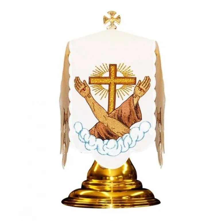 Articles Religieux JP linge d'autel set liturgique franciscain^ Ligne D'Autel - Complet