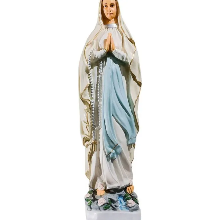 Articles Religieux JP lourdes statue notre dame^ Sainte Marie