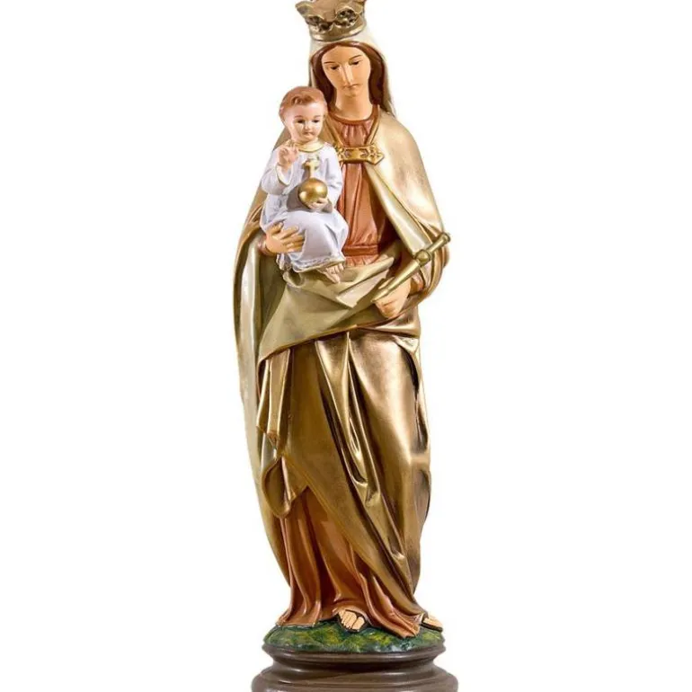 Articles Religieux JP Marie reine du monde avec jésus^ Sainte Marie