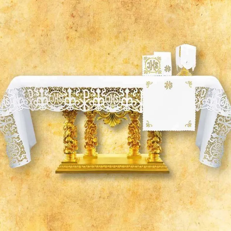 Articles Religieux JP nappe d'autel pour église^ Vendu Par Metre