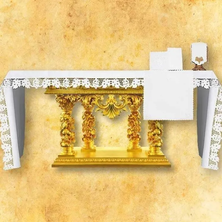 Articles Religieux JP Nappe d'autel pour messe^ Vendu Par Metre